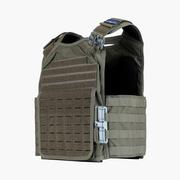 Premier Body Armor Core Plate Carrier with Level IIIA Cummerbund Ballistic Soft Armor Plate (Hard Plates Sold Separate) Ranger Green